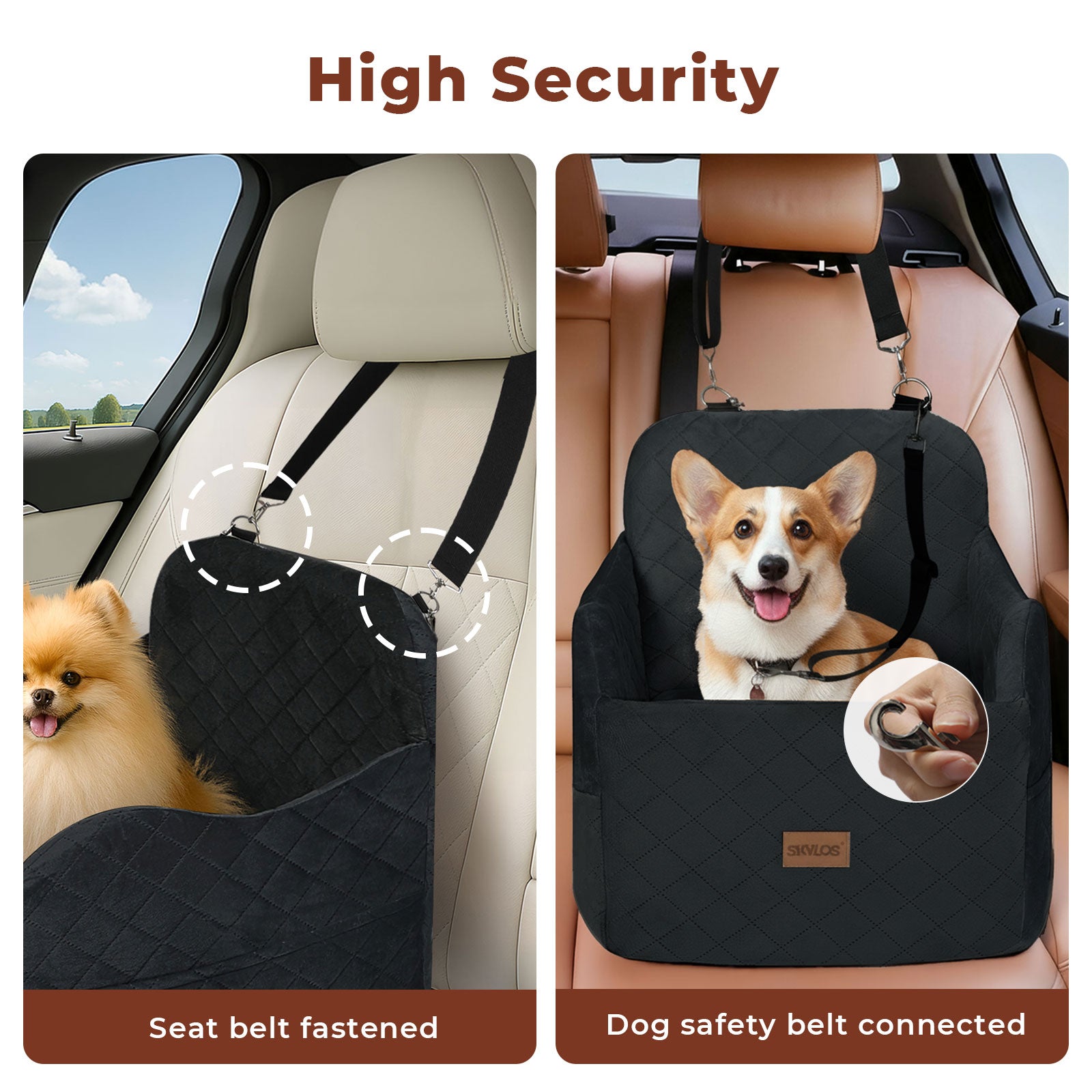 Dog Booster Car Seat
