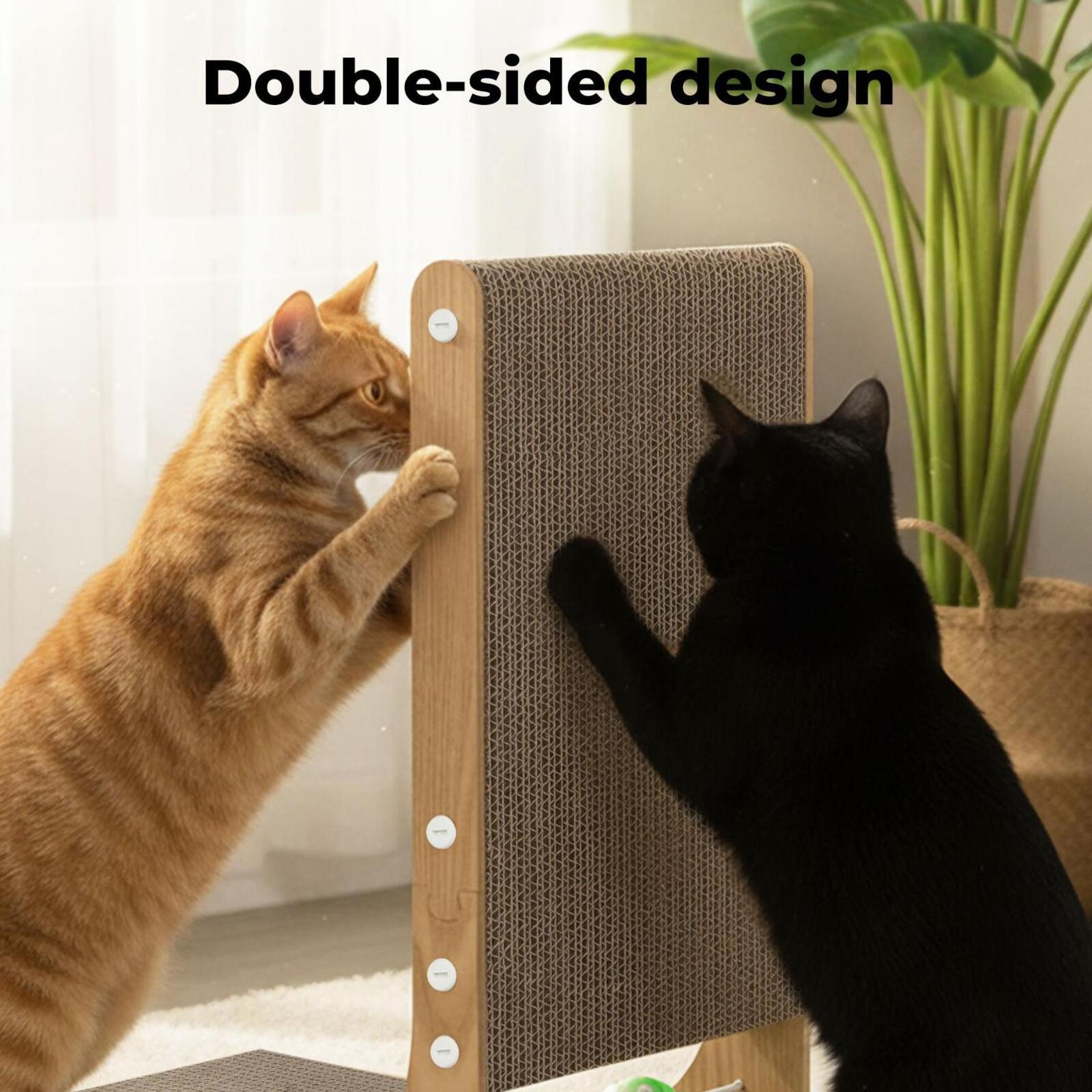 48cm High L Shaped Cat Scratching Board