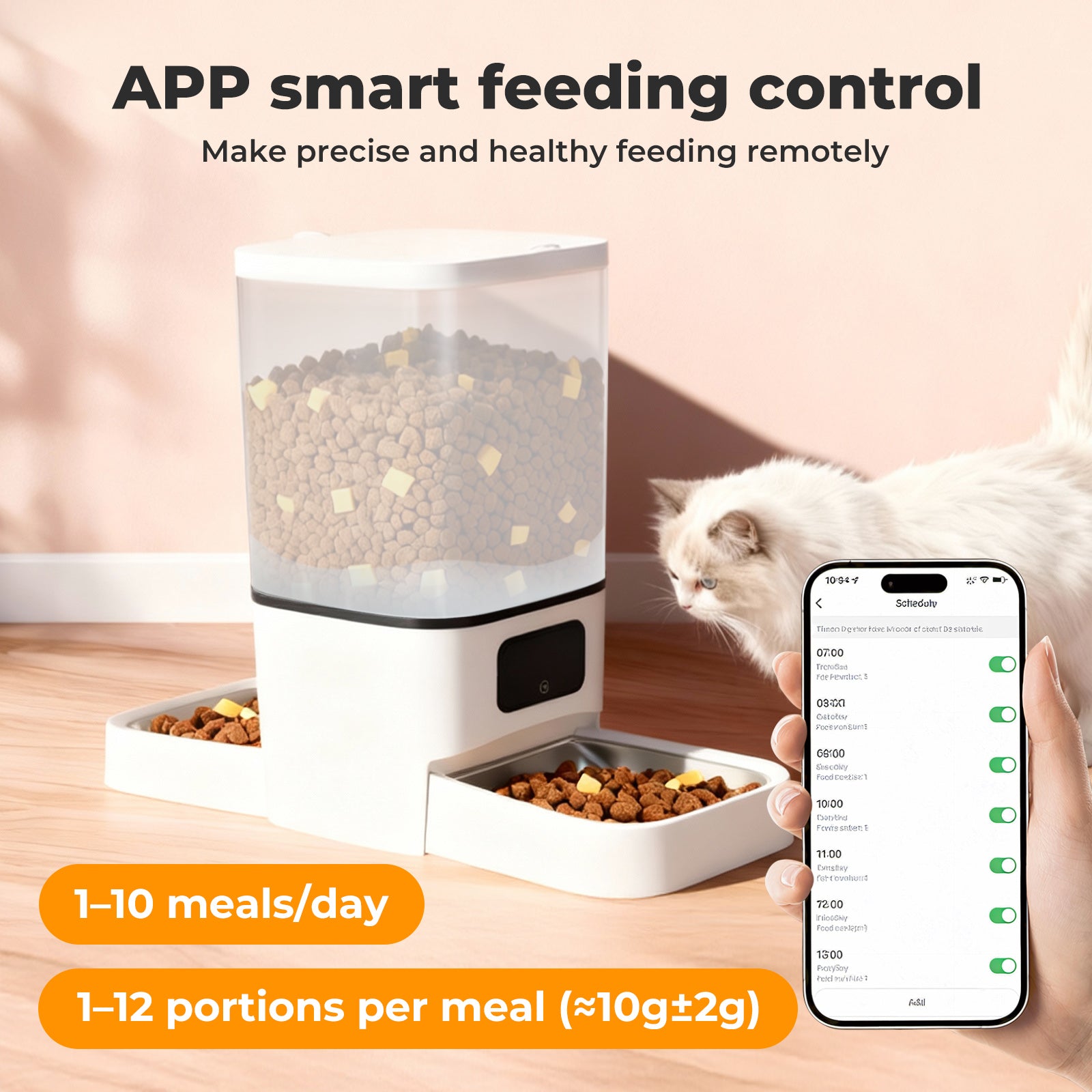 Dog Feeder Food Automatic