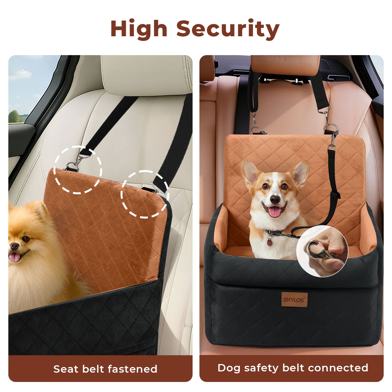 Dog Booster Car Seat