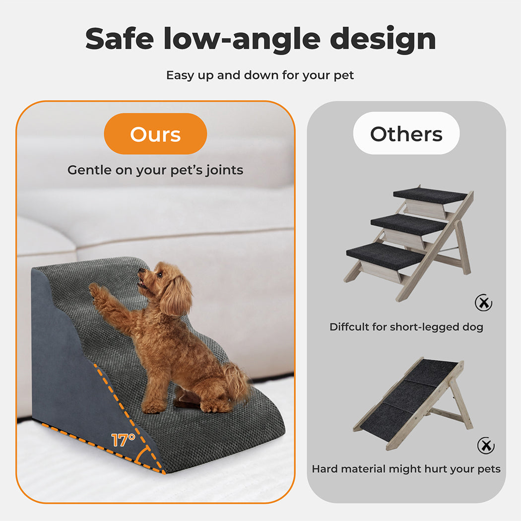 4 Step Pet Stairs Dog Ramp