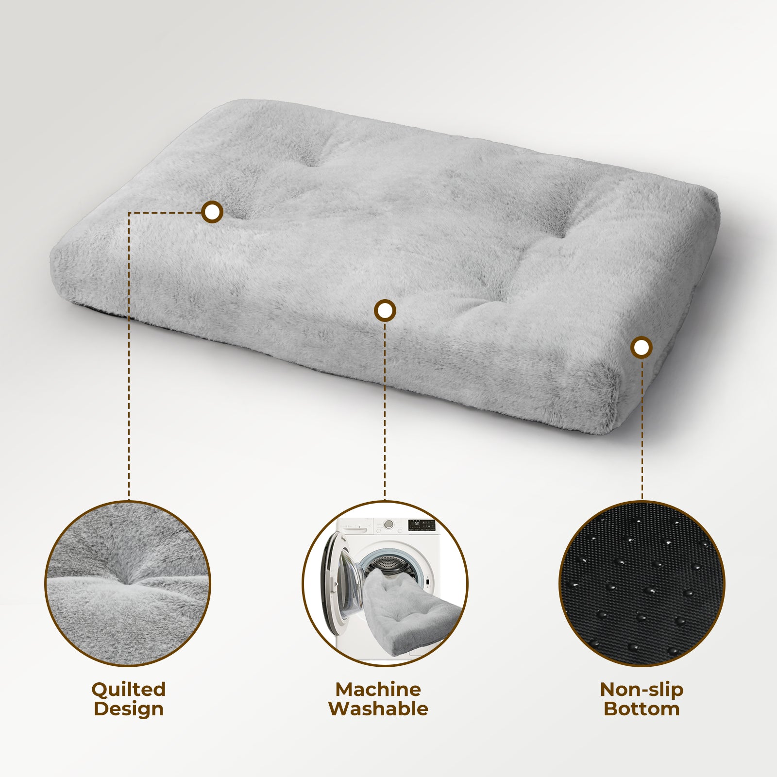 2XL Dog Bed Soft Plush Pet Mattress