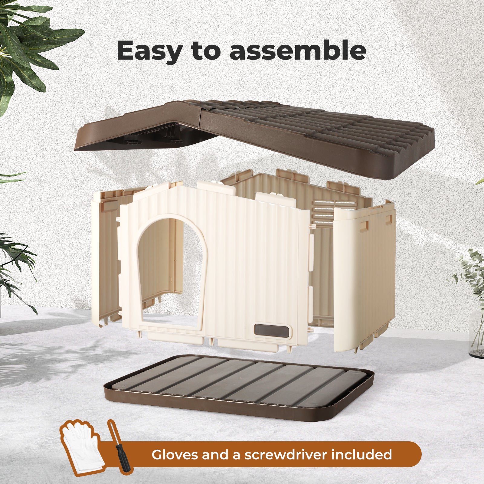 Standard Pet House Outdoor Winter Insulated