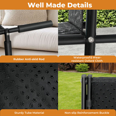 Pet Stairs Dog Ramp 4 Soft Steps