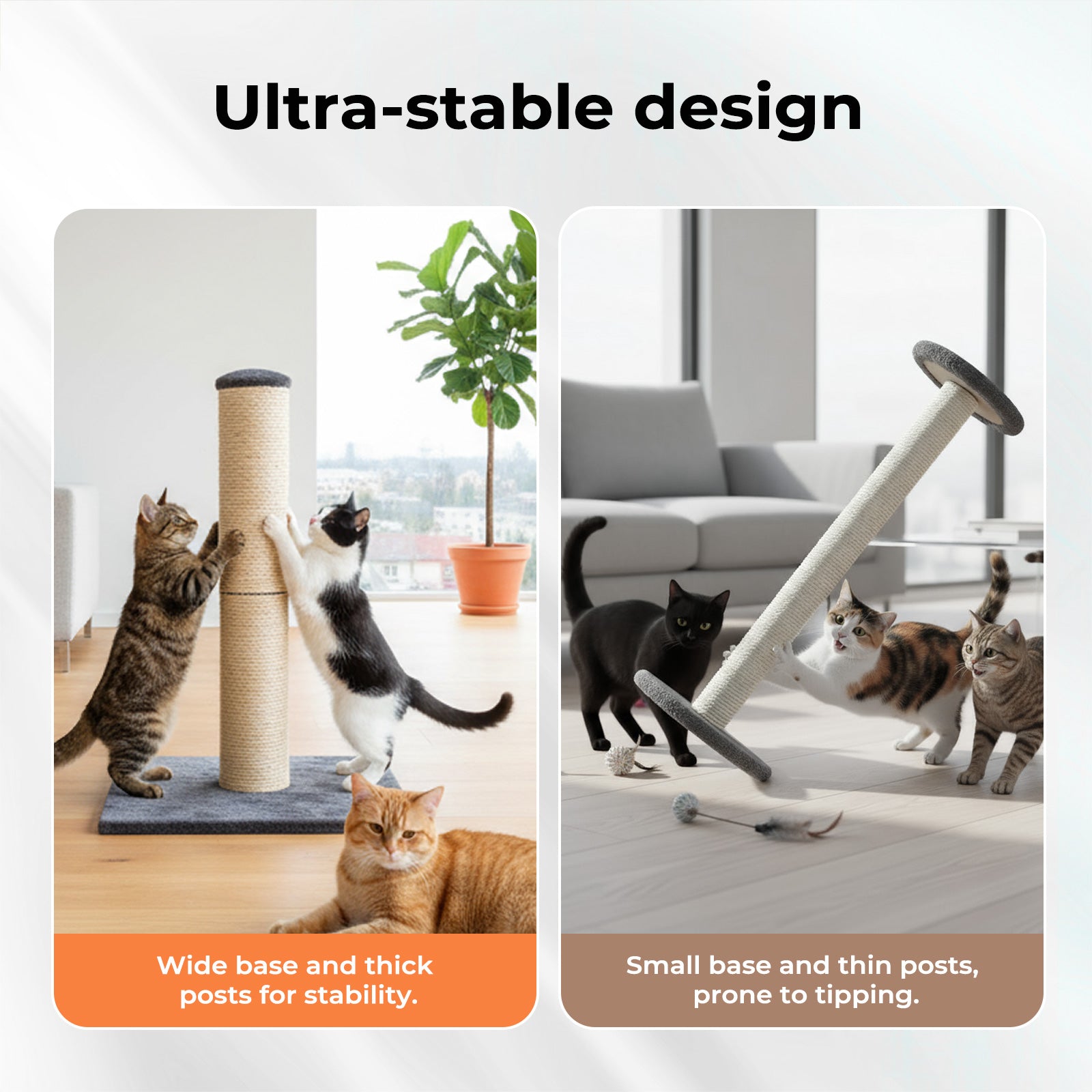 Tall Cat Scratching Post