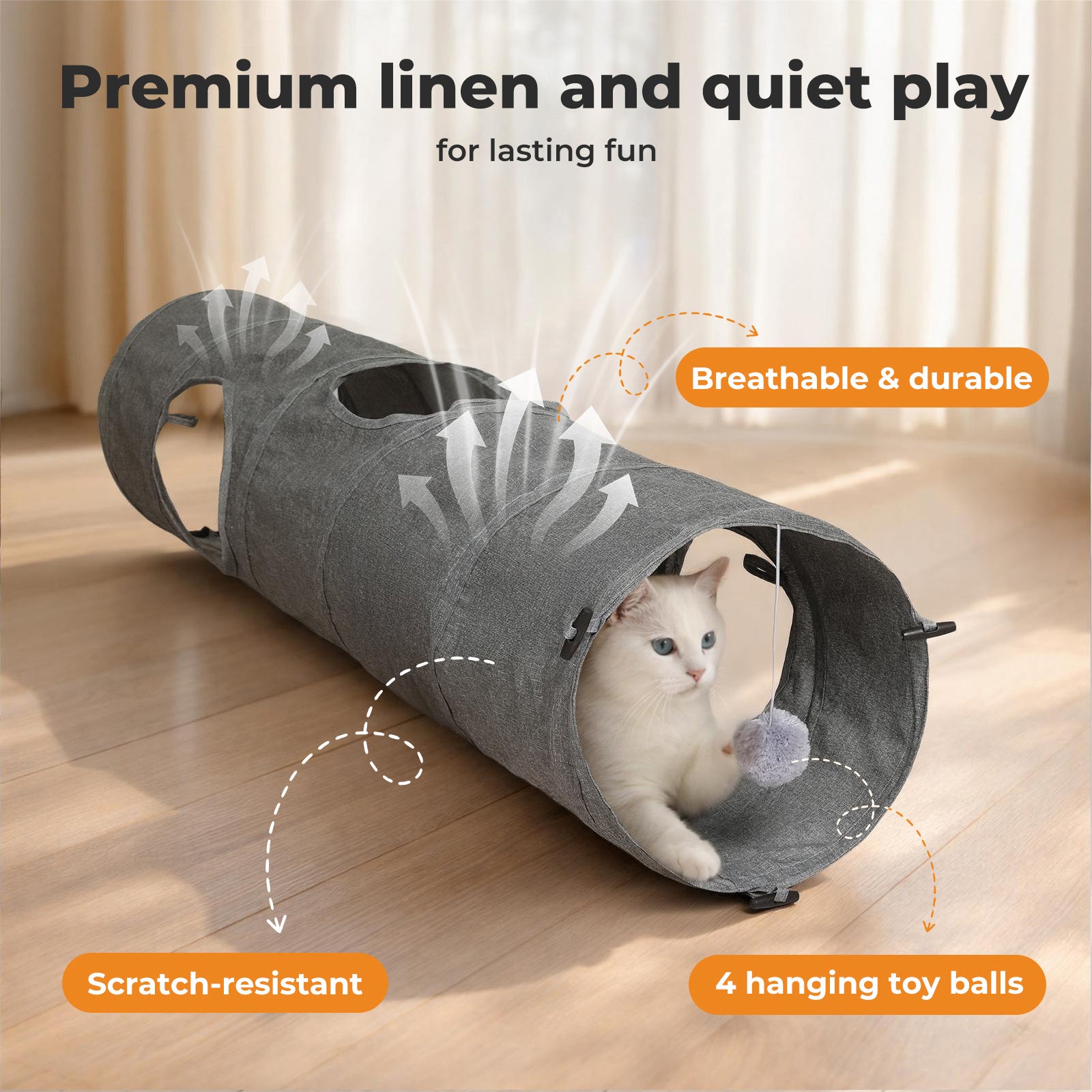 Cat Tunnels 3 Pcs