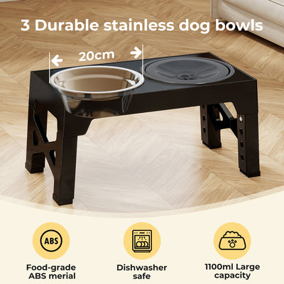 Pet Feeder Raised Dog Food Water Feeding Bowl