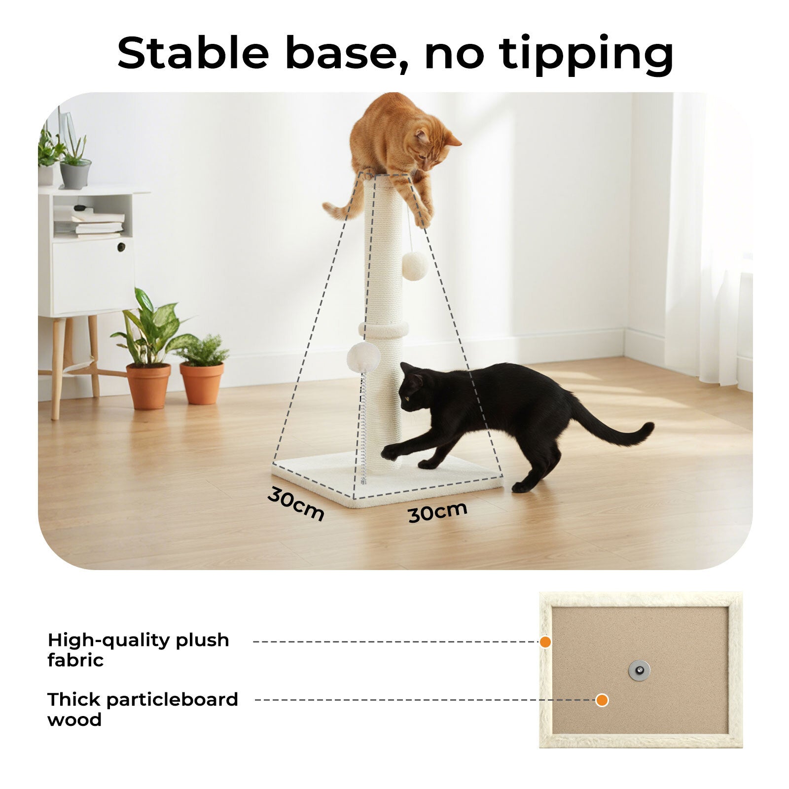 Cat Scratching Post 54cm