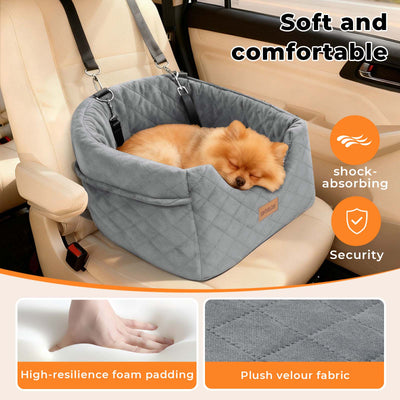 Dog Booster Car Seat Safe Puppy Travel Carrier