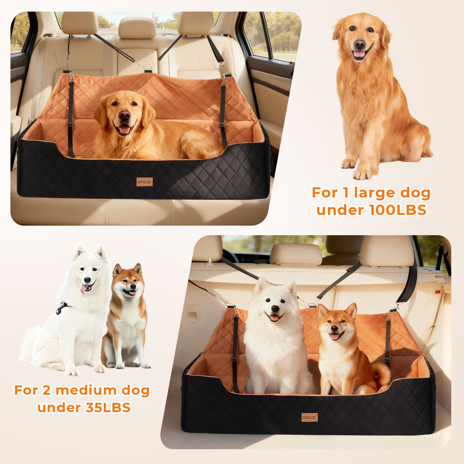 Dog Booster Car Seat