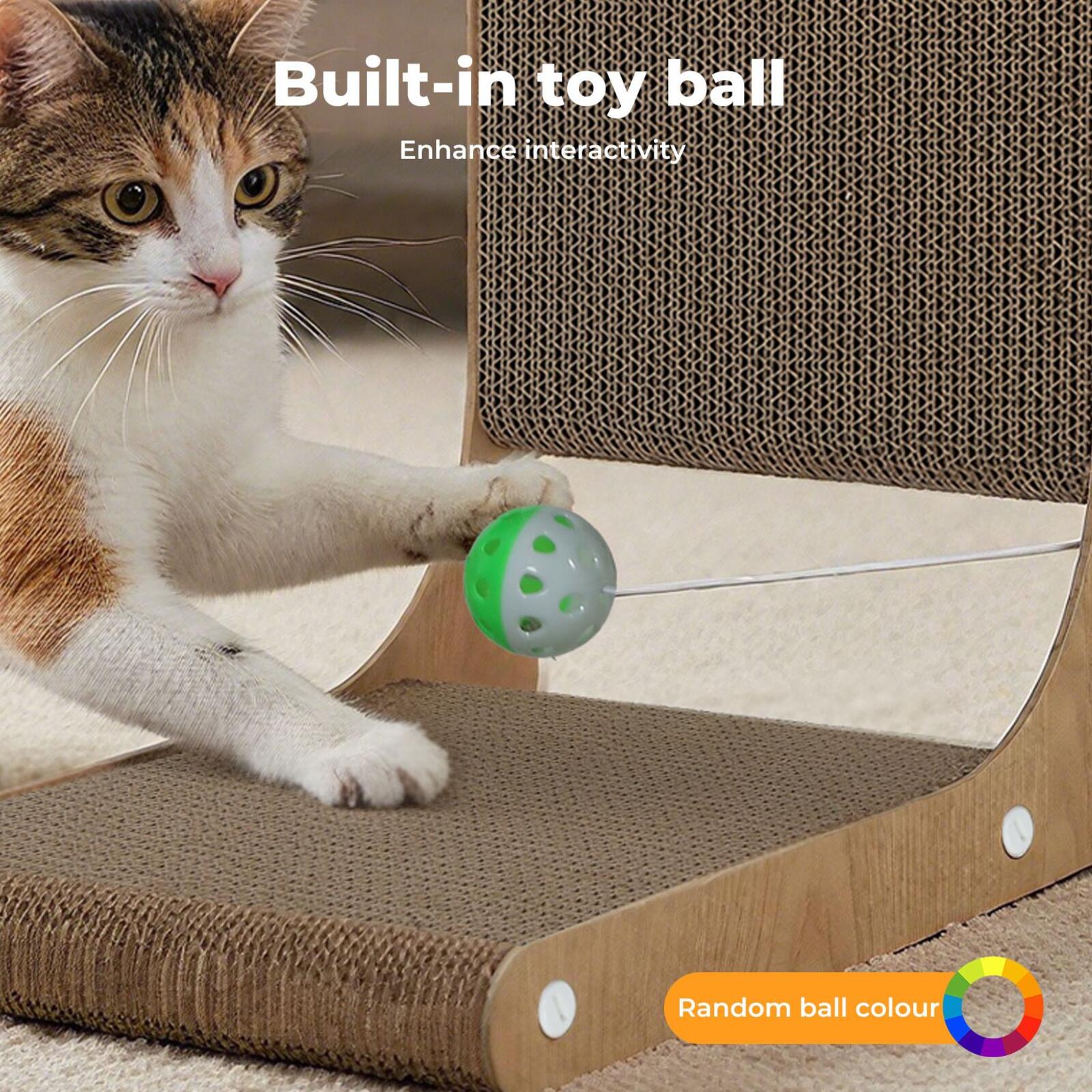 48cm High L Shaped Cat Scratching Board