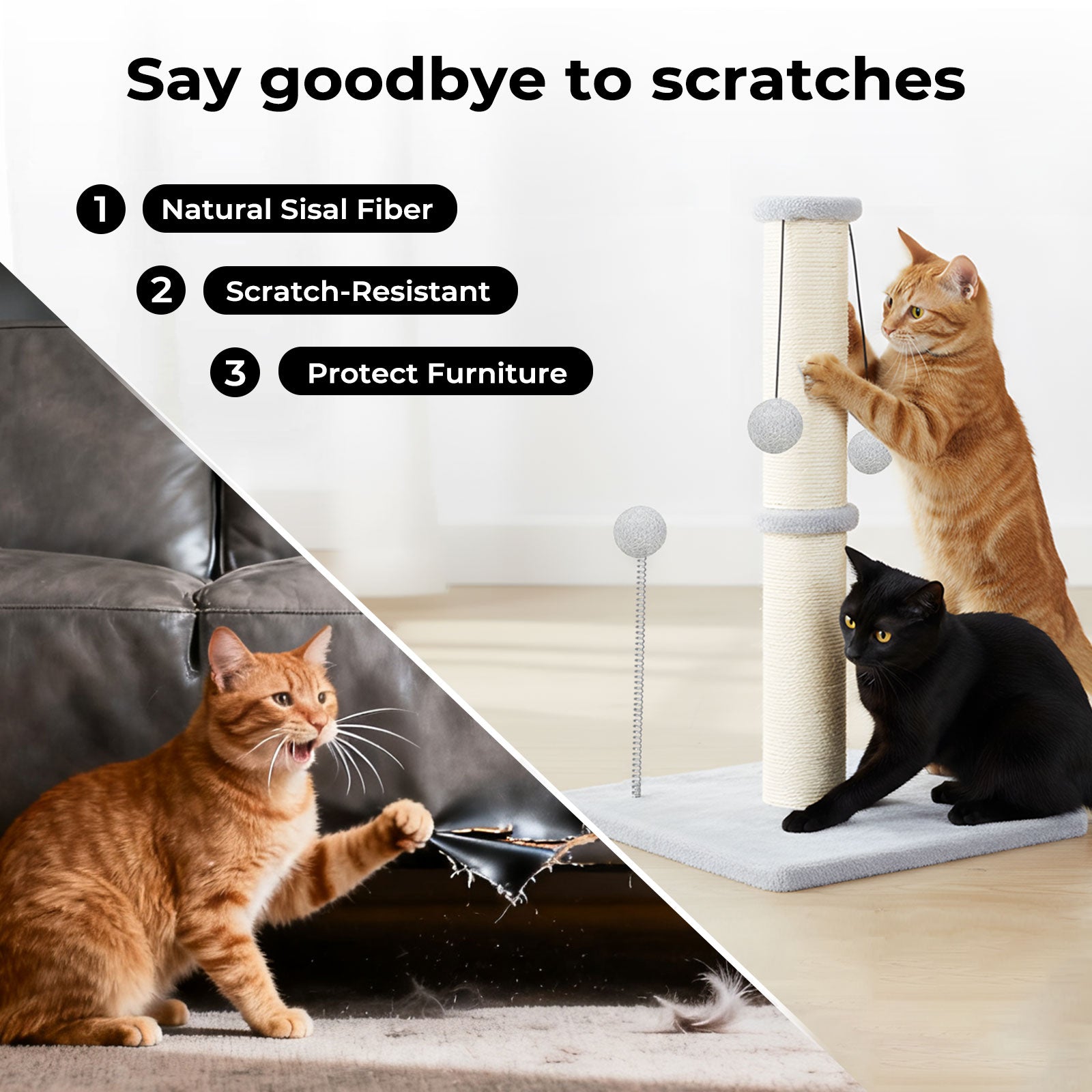 51cm Cat Scratching Post