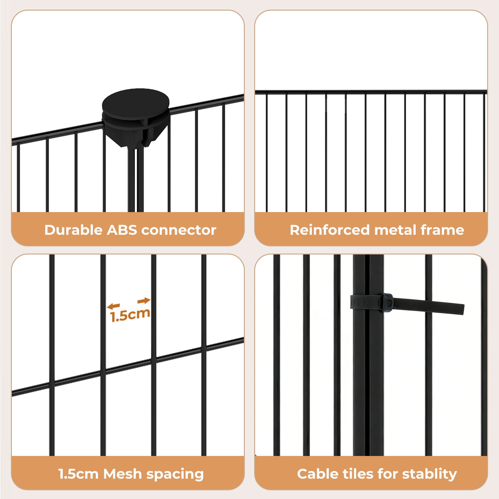 Animal Playpen Puppy Rabbit Fence