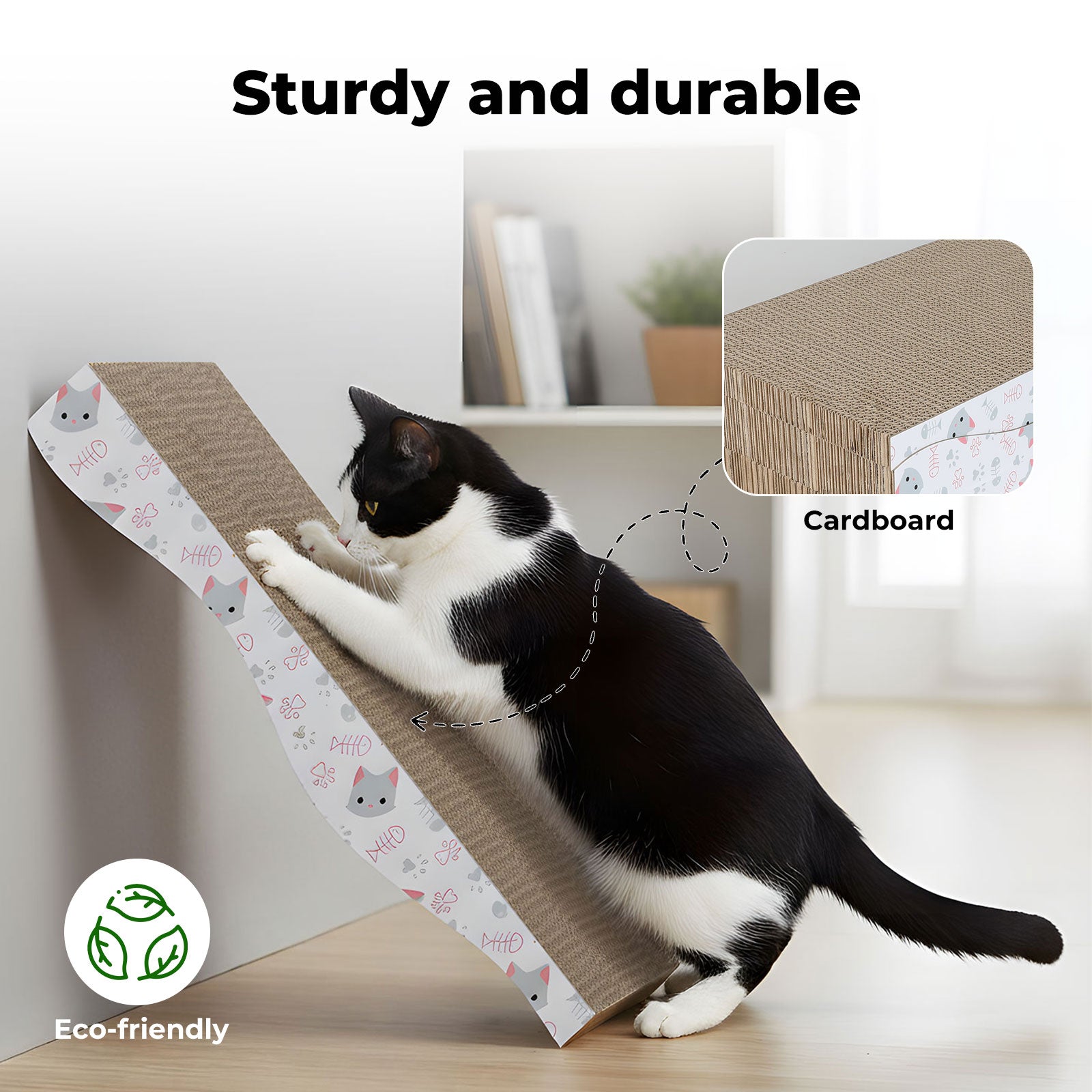 4PCS Cat Scratching Board