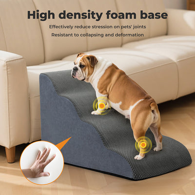 4 Step Pet Stairs Dog Ramp