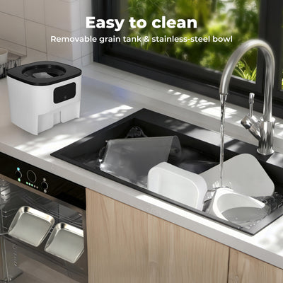 Dog Feeder Food Automatic
