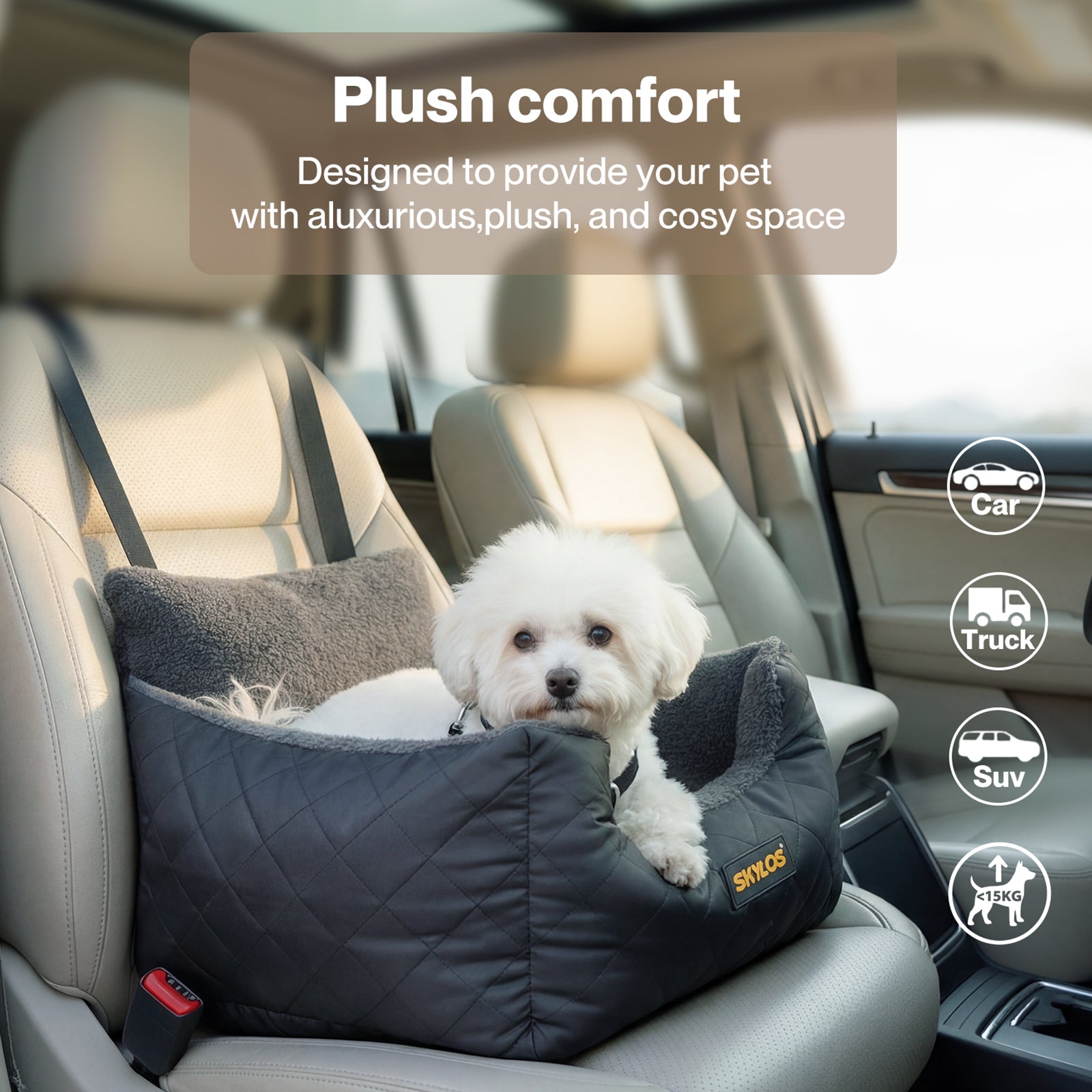 Dog Car Seat Travel Bed