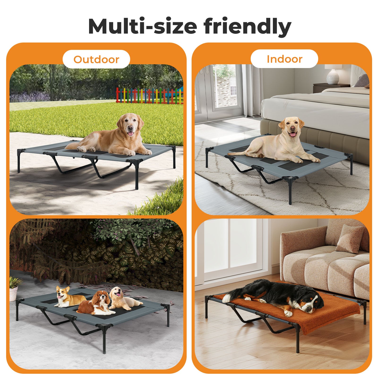 Elevated Pet Bed Raised