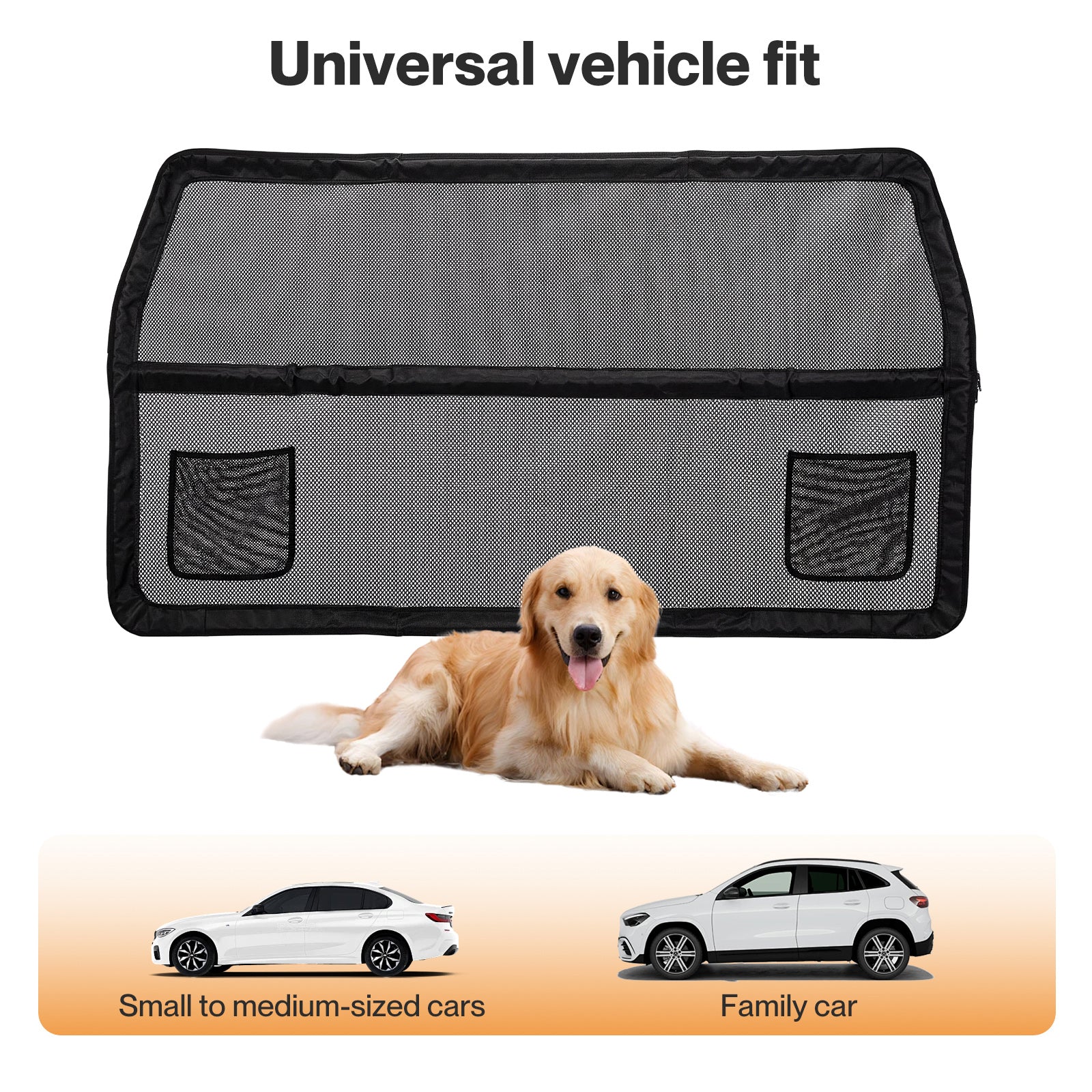 Standard Dog Car Barrier Net Mesh