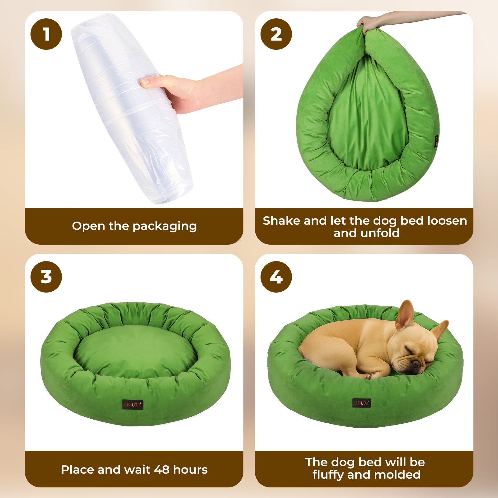 Small Pet Bed Donut Soft