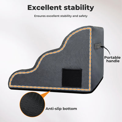 3-Step Pet Stairs Dog Ramp