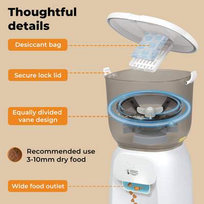 4L Automatic Pet Feeder