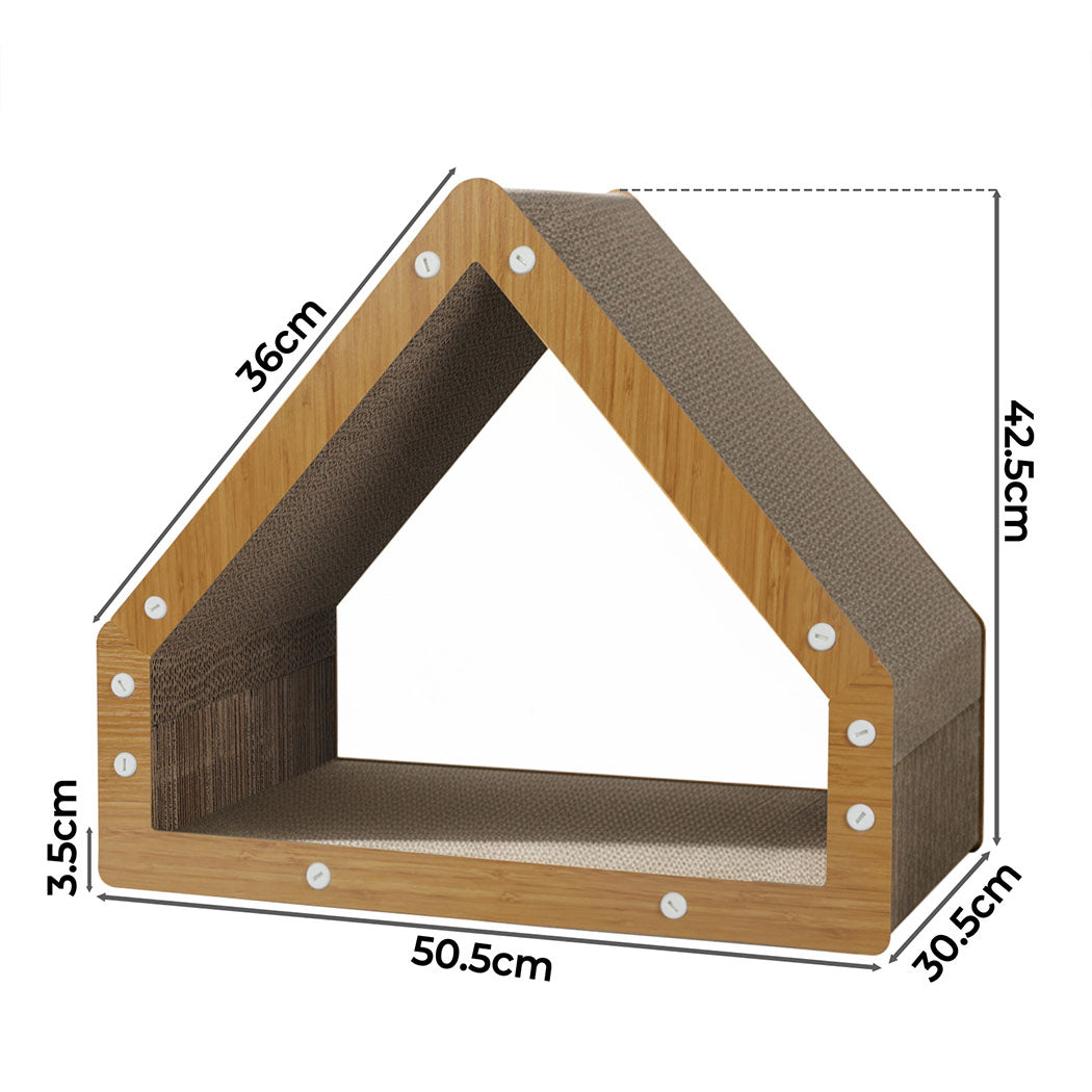 Cat Scratching Board House