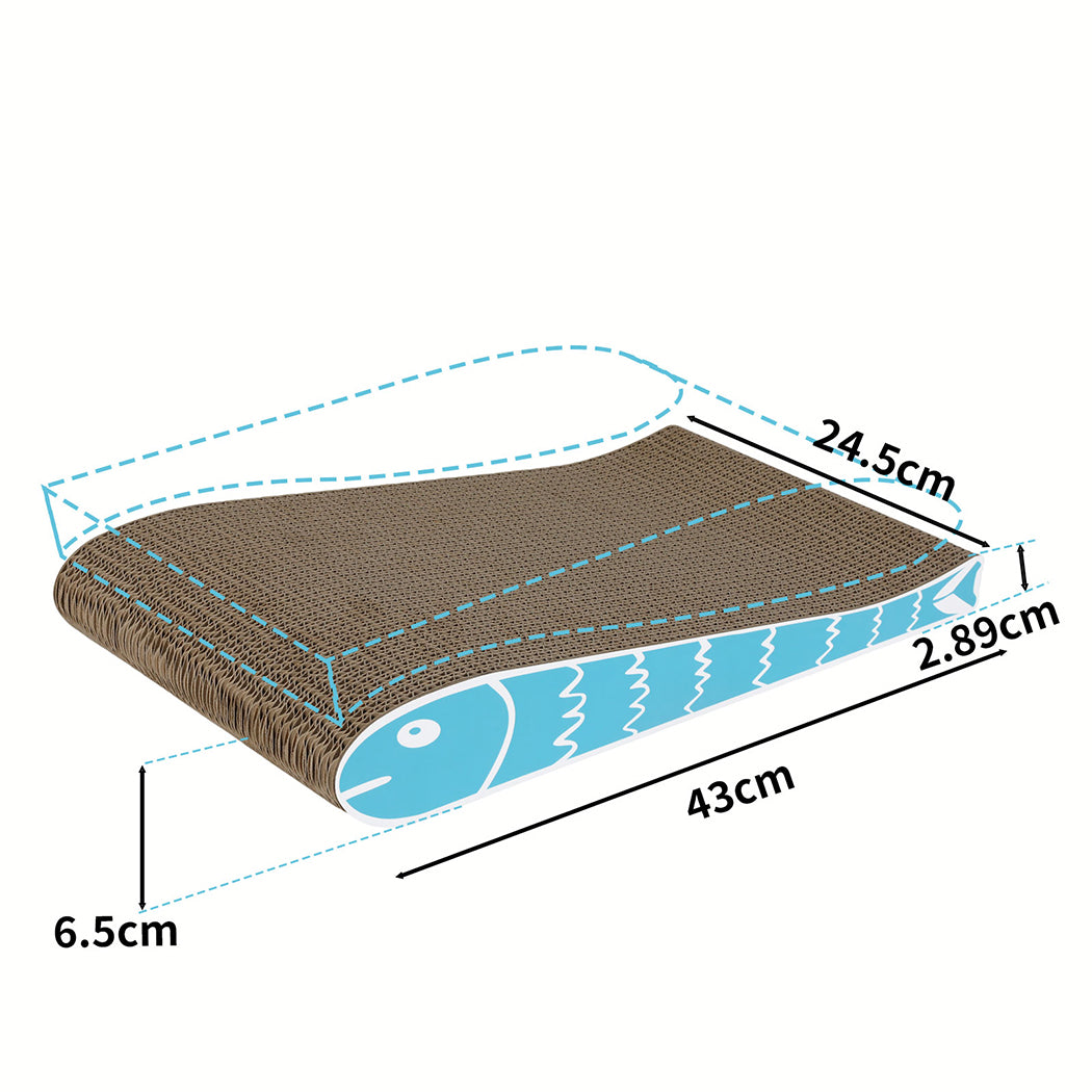 2PCS Cat Scratching Board