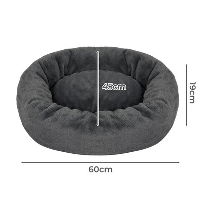 Small Dog Bed Donut Cushion Calming
