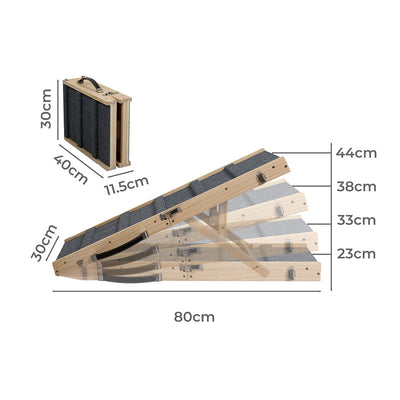 Dog Pet Ramp Foldable Stairs