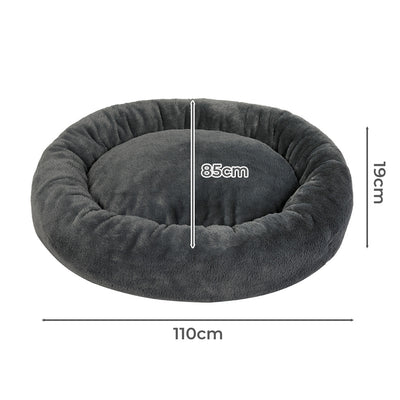 XL Dog Bed Donut Cushion Calming